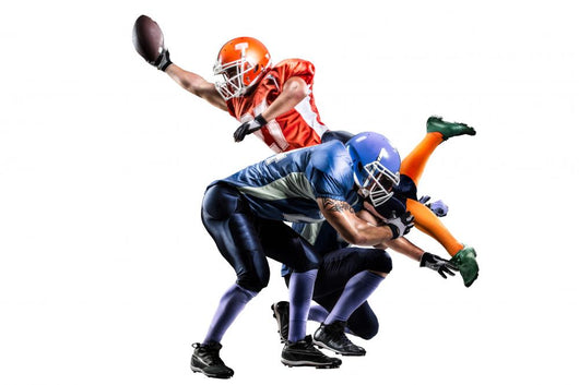 American Football Players Wall Decal