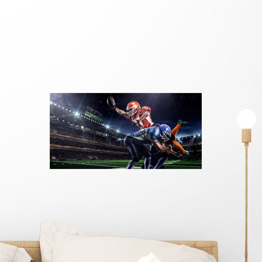 American football players Wall Mural