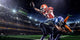 American Football Players Wall Decal