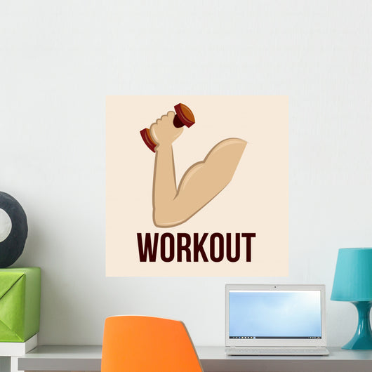 Fitness Wall Decal