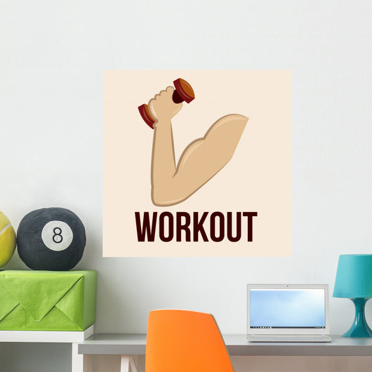 Fitness Wall Decal