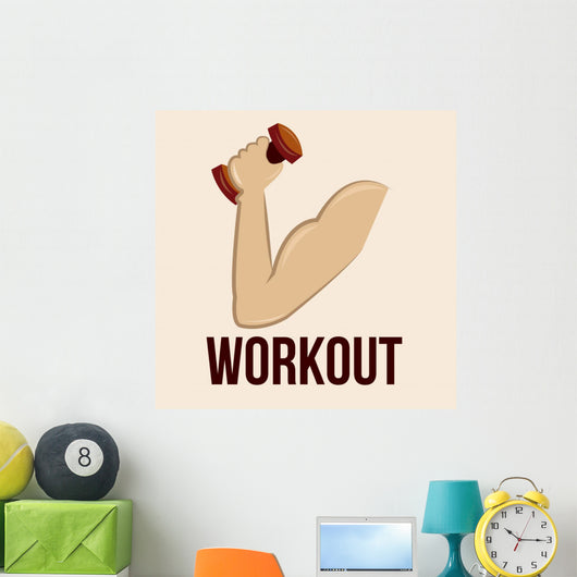 Fitness Wall Decal