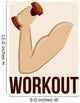 Fitness Wall Decal