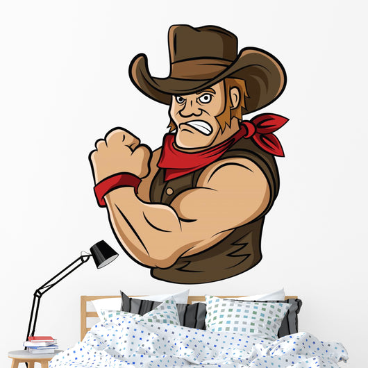 Cowboy Wall Decal