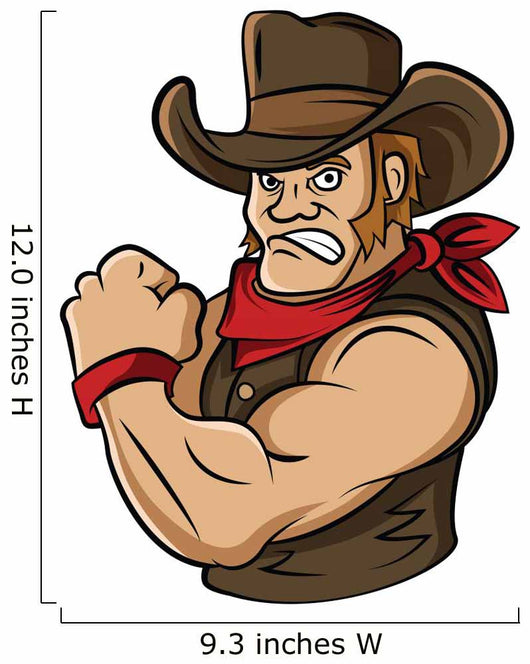 Cowboy Wall Decal