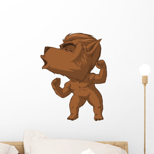 Werewolf Wall Decal