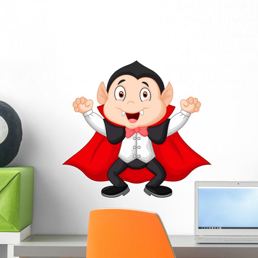 Cartoon vampire Wall Mural