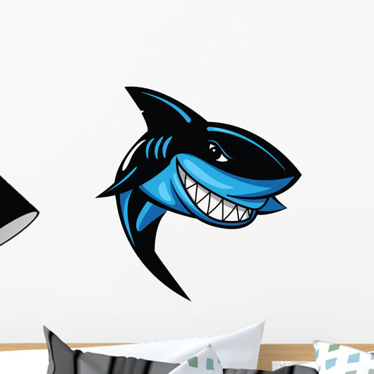 Shark Vector Illustration Wall Decal