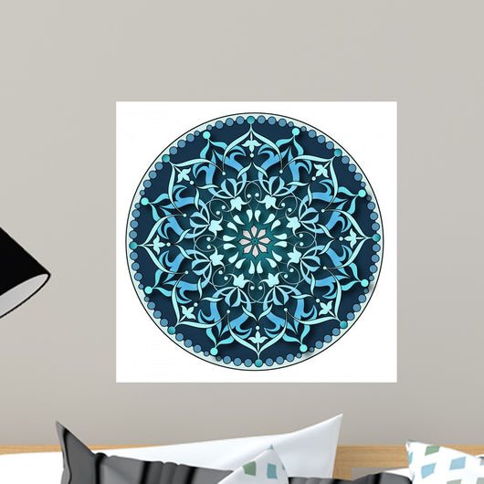 Islamic Heart Pattern 3 Wall Decal