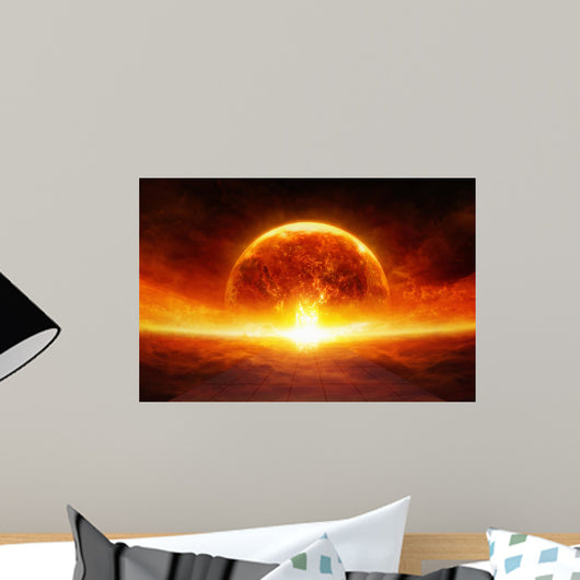 Earth Hell Wall Decal