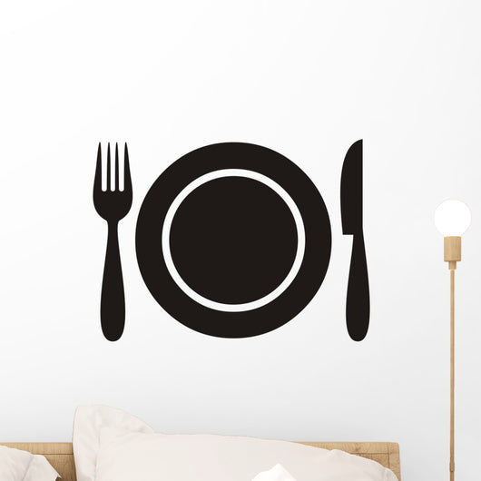 Restaurant menu icon Wall Decal
