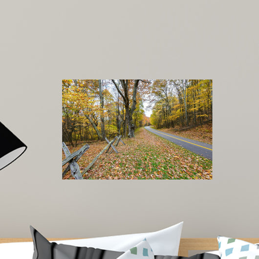 Old Fence Blue Ridge Wall Decal