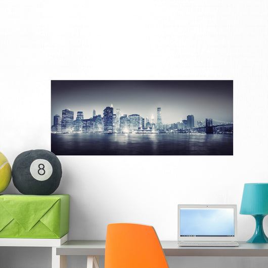 City Scape New York Wall Decal
