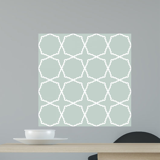 Geometric Seamless Abstract Pattern Wall Mural