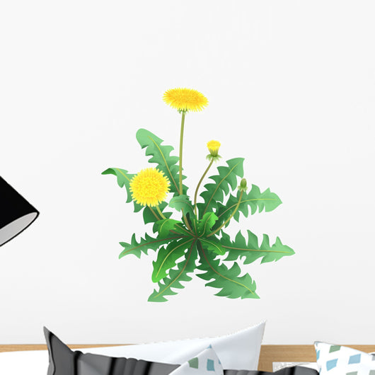 Dandelion Flower Wall Decal