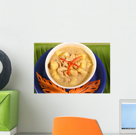 Curry Chicken with Potato Wall Decal