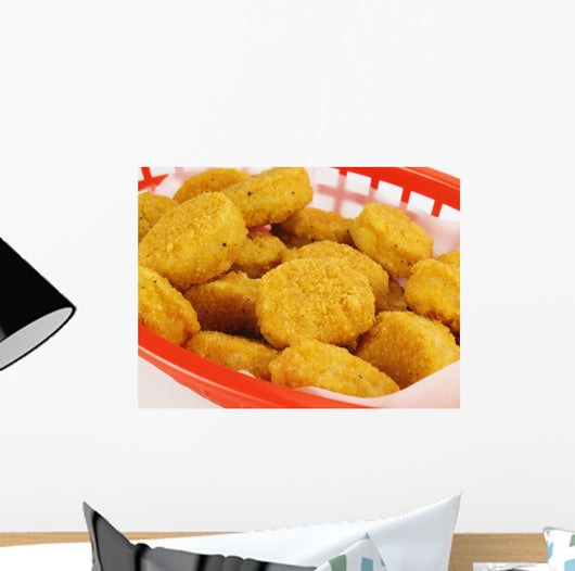Chicken Nuggets Wall Mural
