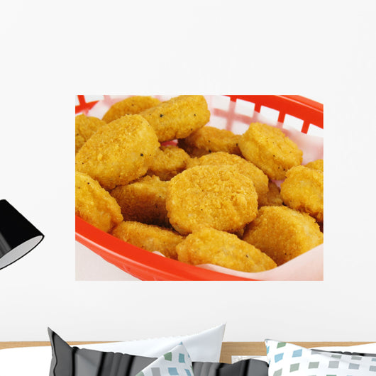 Chicken Nuggets Wall Mural