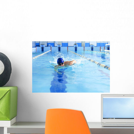Swimmer Wall Mural