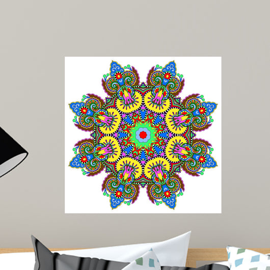 Circle Lace Ornament round