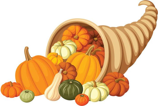 Autumn Horn Plenty Wall Decal