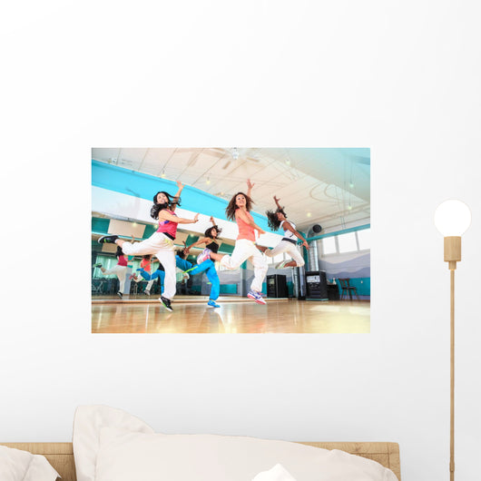 fitness dance Wall Mural