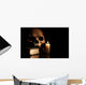 Skull On Book Wall Mural