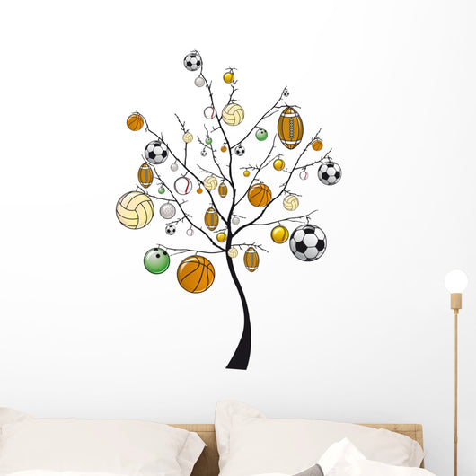 tree sports Wall Decal