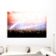 Concert Crowd Wall Mural