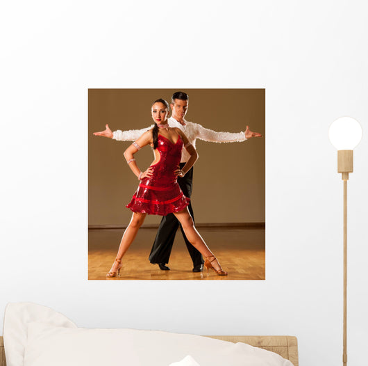 Latino Samba Dance Wall Decal