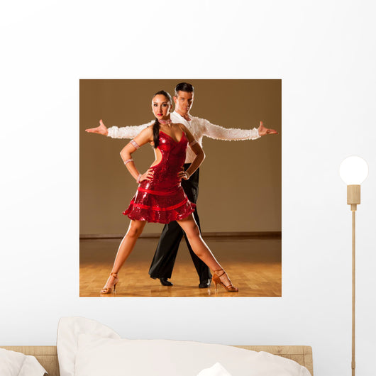 Latino Samba Dance Wall Decal