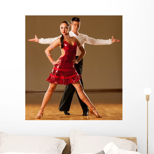 Latino Samba Dance Wall Decal