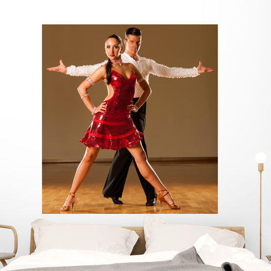 Latino Samba Dance Wall Decal