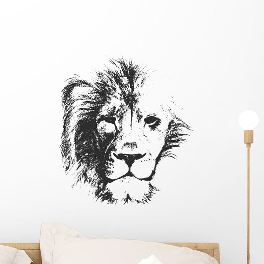 lion head Wall Mural