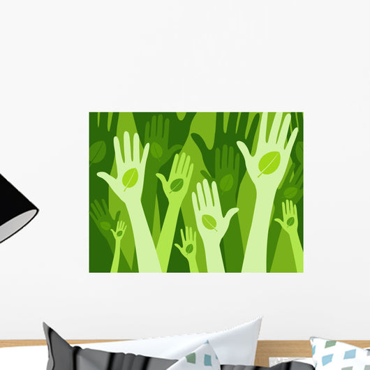 Living green concept Wall Mural