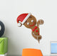 Christmas gingerbread man Wall Decal