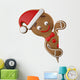 Christmas gingerbread man Wall Decal