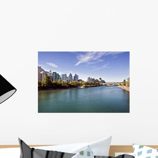 Calgary bridge Wall Mural