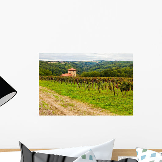 Country Landscape Autumn with