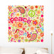 Hippie wallpaper Wall Mural