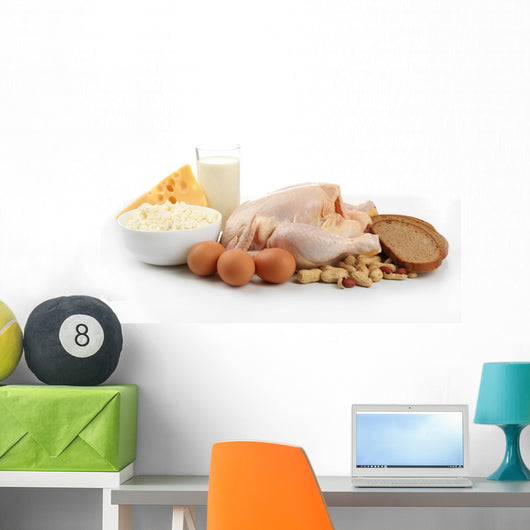 high in protein food Wall Decal
