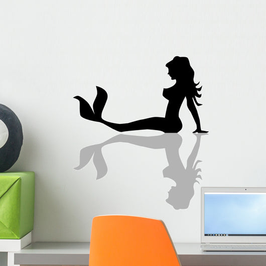 Trucker Mermaid Wall Decal