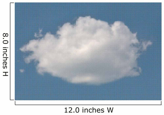 White Fluffy Cloud from