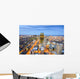 Boston, Massachusetts Downtown Cityscape Wall Mural