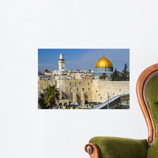 Jerusalem, Israel Old City Wall Mural