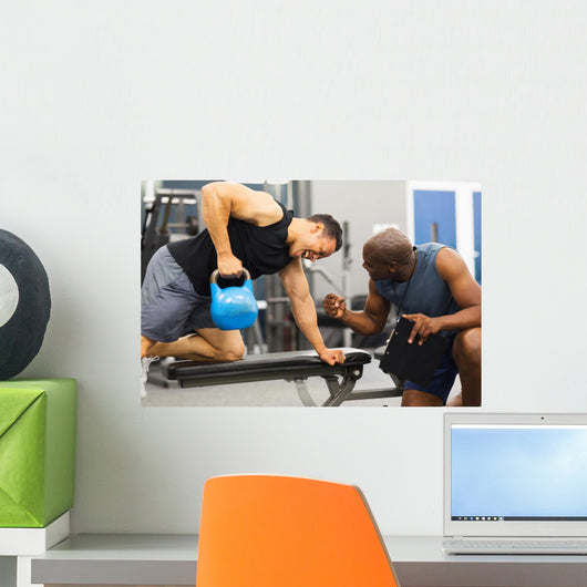 personal trainer fitness Wall Mural