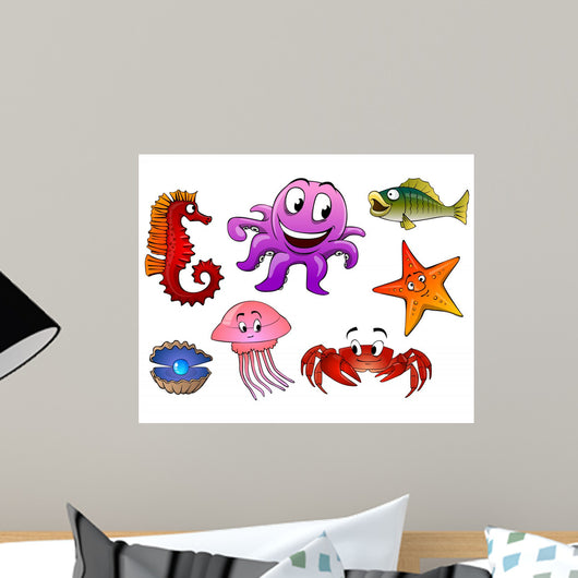 Sea Animals White