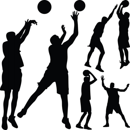 basketball player Wall Decal