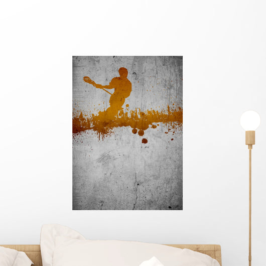 Lacrosse background Wall Mural