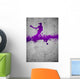 Grunge Lacrosse Background Wall Mural